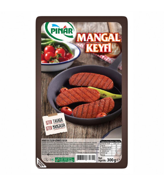 Pınar sucuk mangal keyfi 300 gr